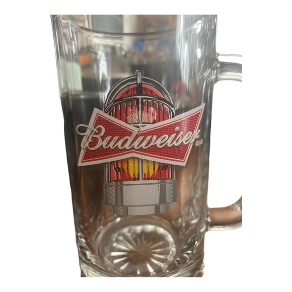 Set 3 Vintage Budweiser Beer Mugs Classic Retro Glassware for the Perfect Pour - Picture 5 of 5